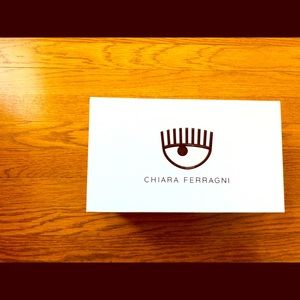 Chiara Ferragni Flats - Black Pair in Size 7